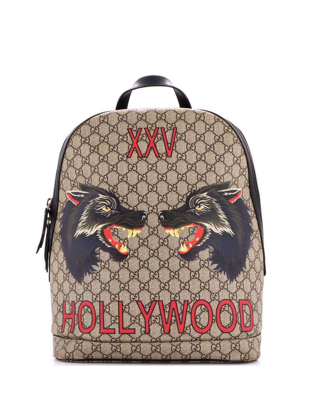 Gucci Zip Around Backpack Printed Gg #259506G12B